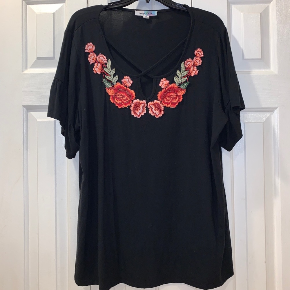 PlusSized Rose Shirt!